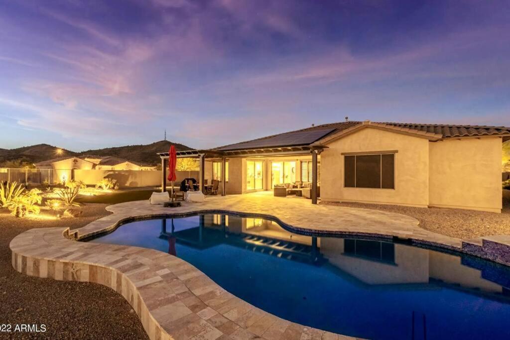 Phoenix Home With Heated Pool, Desert Views & Hot Tub Anthem Экстерьер фото